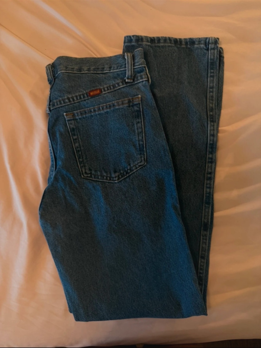 Rustler Women's Dark Blue Straight-Leg Jeans
